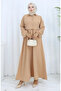 Aerobin fabric vest dress double set 2142-01 beige - 2