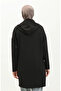Hooded Seasonal Plain Tunic 8655-01 Black - 6
