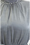 Glittery Linen Belted Dress 81853-01 Grey - 5