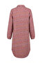 Buttoned Lumberjack Winter Tunic 2506-03 Dusty Rose - 7