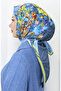 Digital Rayon Scarf 70299-02 Indigo - 2