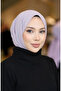 High Neck Corded Fabric Hijab Dress 2188-04 Black - 4