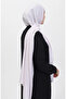 Madame Mary Damla Jacquard Shawl 19085-04 Light Gray - 2