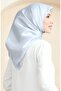 وشاح كريستال عادي 70252-04 رمادي فضي - 2