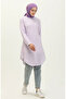 Viscose printed tunic 2553-04 lilac - 2