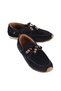 Alvena Genuine Leather Suede Lace-Up Women's Loafer with Bead Accessories - 3