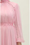 Beaded evening dress 6208-02 pink - 4