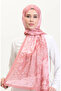 Patterned Soft Shawl 70267-11 Dusty Rose