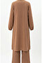 Aerobin Fabric Tunic Trousers Double Set 4142-02 Milky Coffee - 6