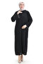 Double Sided Abaya Dress 5115-01 Black - 3