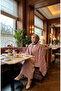 Shoulder Shawl 1202-01 Dusty Rose - 2