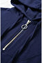 Oysho Fabric Hooded Tunic Pants Double Set 0236-02 Navy Blue - 7