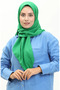 وشاح ناعم باللون الأخضر العشبي - موديل 2005-35