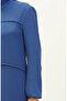 Aerobin fabric pleated dress 6595-01 indigo - 4