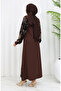 Sequined evening dress 0305-03 brown - 5