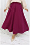 Oysho Fabric Skirt 5578-09 Plum - 3
