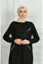 Tassel Detailed Tunic Trousers Double Set 20042-02 Black - 3