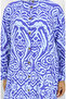 Full length buttoned viscose dress 2095-04 purple - 5
