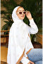 شال كابري منقوش 70351-08 بيج داكن إكرو - 2