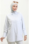 Blue Striped Oxford Shirt - 4807-01