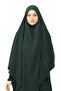 ملاءة سرير لحفلات الزفاف من Sultanbaş، مقبض عباية Cilbab Khimar، ياقة مطاطية، حجاب Ferace Medine Silk - 8