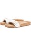 Women's Brand Logo Stylish Appearance Comfortable Sole Suitable for Daily Use White1 Slippers F - 3