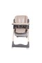 Height-adjustable dining chair4-position adjustable backrestfoldablebrown,