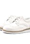 Cream Patent Leather Lace-Up Baby Boy Classic Shoes - 6