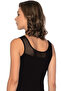 Women's Tulle Detailed Cotton Lycra Basic Undershirt 3101 - Black - 2