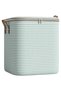 Zippered Storage BoxFoldableReinforced HandleDurable Zipperfor ClothesBedding,