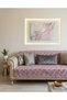 Ponpon Sofa Cover Plum 180 X 240