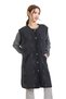 Women's Middle-Aged and Above Knitwear Knitted Buttoned Rose Patterned Mother Long Vest 364 - 3