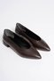 Women's Bitter Brown Daily Short Heeled Shoes Tr23Ms02B - 8