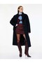 X Melis Ağazat - A-Line Slim Fit Metallic Thread Detailed Shimmer Tweed Mini Skirt