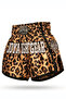 Kick Boxing Shorts Leopard Patterned