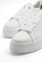 Zrne-001 Premium White Patent Leather Lace-Up Orthopedic Women's Sneaker - 3
