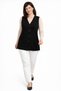 Women's Middle-Aged and Elderly Tight Weaving Thin Mother Knitwear Vest 1140 - 3