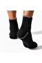 جوارب مريحة للاستخدام اليومي - عبوة من قطعتين باللون الأسود الداكن بطول ربع الساق - 3