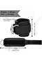 2-Pack Adjustable Padded Ankle Straps for Cable Machines with Training Wires - 3