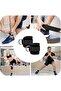 2-Pack Adjustable Padded Ankle Straps for Cable Machines with Training Wires - 8