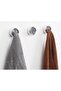 حاملات مناشف المطبخ (4 قطع)، خطافات لاصقة ذاتية التثبيت على الحائط، تصميم دائري للحمام - 6