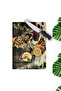 Tempered Glass Cutting Board with Garden and House View, 30X40 cm Size, Uv Printing - Bckt060 - 3
