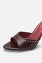 Di̇na Women's Stone Detailed Heels t Slipper A006-K1912 - 7