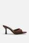 Di̇na Women's Stone Detailed Heels t Slipper A006-K1912 - 3