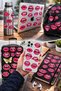 Lip Themed Sticker Set – Lips, Aesthetic, Pop Art Stickers |   22X30 cm