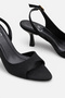 Lulu women's open back high heel shoe a006-k1914 - 3