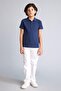 100% Cotton Basic Pique Polo T-Shirt for Boys K1689A626Sm - 2