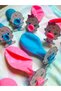 Baby Shower Balloon Set of 24 (12 Blue, 12 Pink) Balloon Gift with Baby Figures for Gender Reveal Party - 8