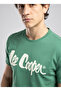 Green Men's Regular Fit T-Shirt 262 Lcm 242004 Londonlogo Green - 4