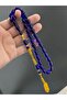Fire Amber Prayer Beads Trabzon Hand Knitted Kazaz Tassel, Men's Prayer Beads Gift Prayer Beads - 2